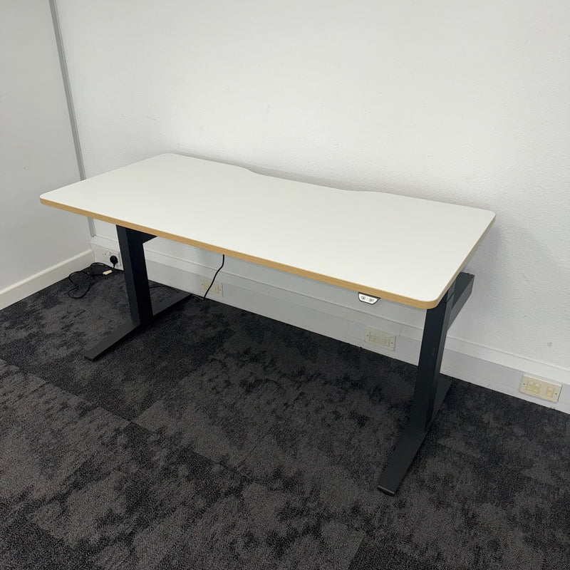 Used Herman Miller Ratio Single Electric Desk with Cable Management