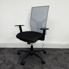 NEW Fully Adjustable Task Chair with Grey Mesh Back