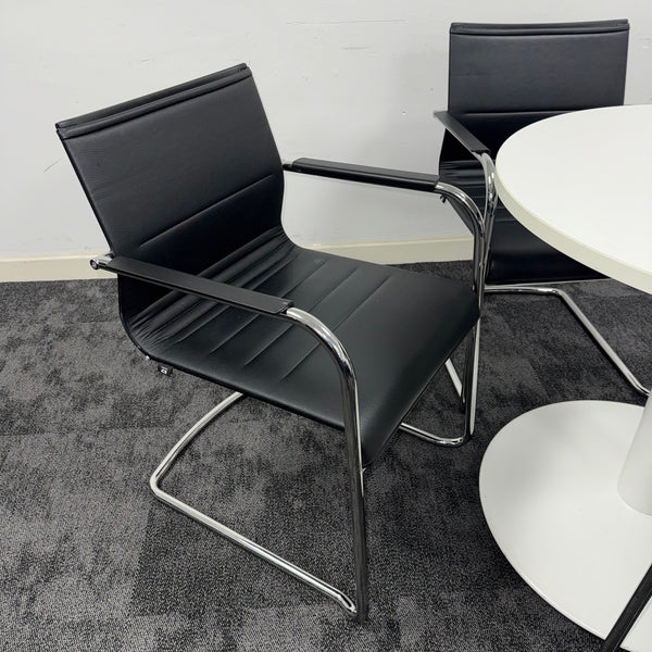 Used ICF Meeting Table Set with 4 Chairs