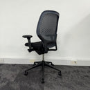 Reupholstered Orangebox Ara Task Chair