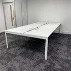 Used Herman Miller Bench Desk with Cable Tray