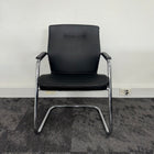 Used Froma 5 Black Leather Meeting Cable