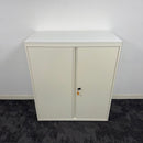 Used Senator Off White Steel Storage Cupboard