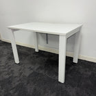 Used Senator White Single Bench Desk