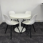 Used Meeting/Canteen Set with 4 Matching Chairs