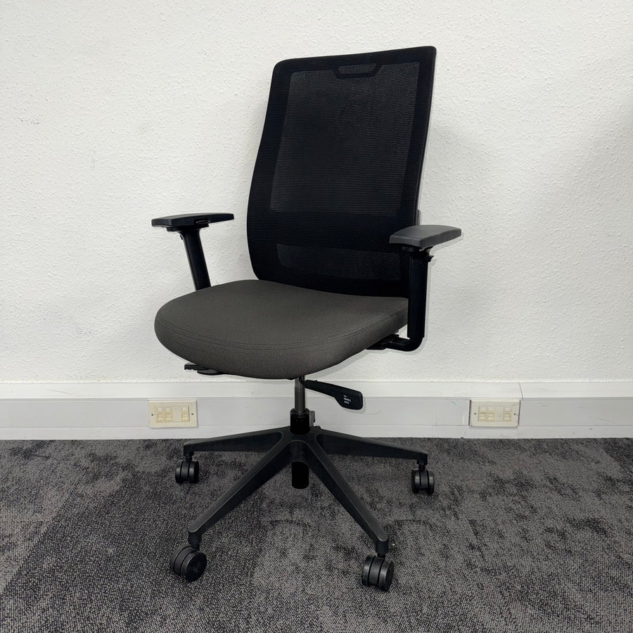 Used Triumph Mesh Back Fully Adjustable Task Chair with Lumbar