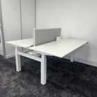 Used Techo Lift Sit Stand Electric Bench Desk - Fully Loaded