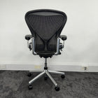 Used Herman Miller Aeron Full Spec Posturefit Lumbar - Chome Edition