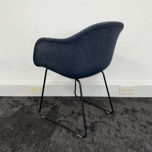 Used Muuto Arrow Headed Meeting Table Set with 8 Chairs