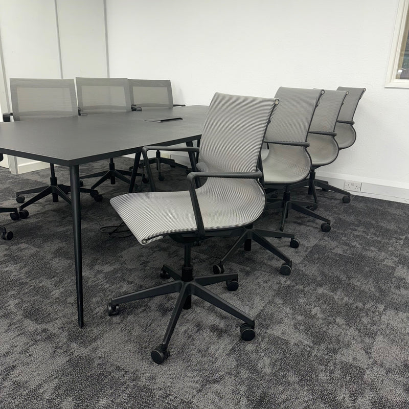 Used Verco Meeting Table Bundle with Power