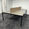 Used Nova Bench Desks with Screens 1400x800 - Banks of 2,4,6,8