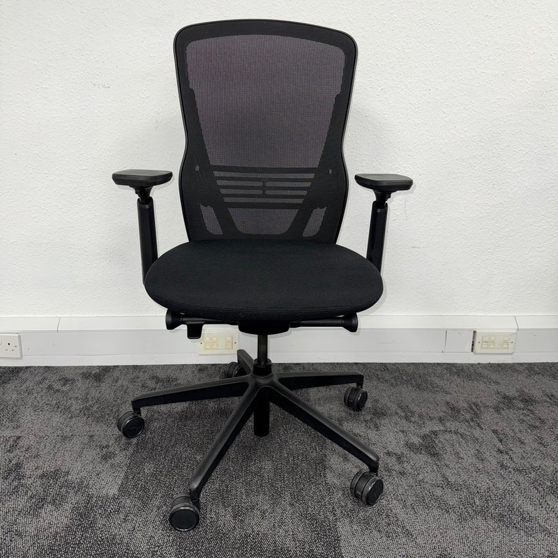 Used Senator Ousby Fully Adjustable Black Mesh Office Chair