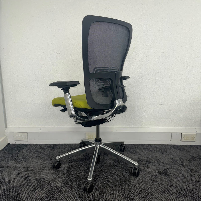 Used Haworth Zody Mesh Fully Adjustable Task Chair - Chrome Edition