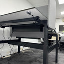 Used Ahrend Balance Double Electric Desk with Screens and Cable Management