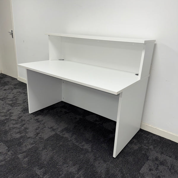Used White Reception Counter
