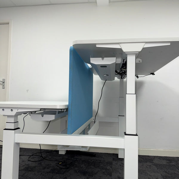 Used Dual Motor Back To Back Height Adjustable Desk