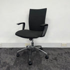 New Fabric Office Chair with Fixed Arms