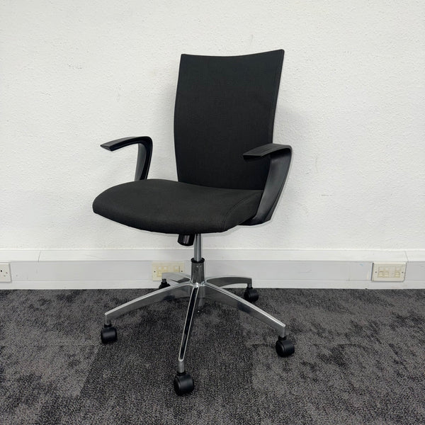 New Fabric Office Chair with Fixed Arms