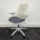 Used Herman Miller Sayl Full Spec with 3D Arms - Grey+White