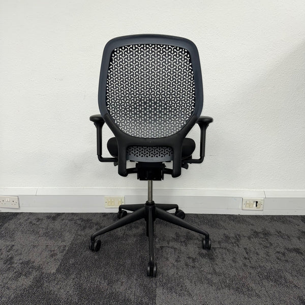Reupholstered Orangebox Ara Task Chair