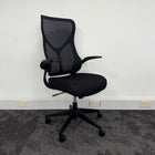 New High Back Mesh Task Chair with Folding Arms