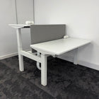 Used Herman Miller Ratio Double Electric Desk - Fully Loaded