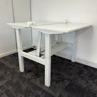 Used Herman Miller Ratio Double Electric Desk with Desktop Power