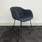 Used Muuto Arrow Headed Meeting Table Set with 8 Chairs