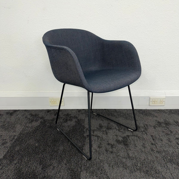 Used Muuto Arrow Headed Meeting Table Set with 8 Chairs