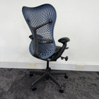 Used Herman Miller Mirra Full Spec with Flexi Front - Blue and Black
