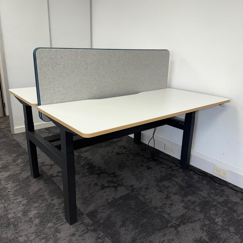 Used Herman Miller Ratio Electric Height Adjustable Desk