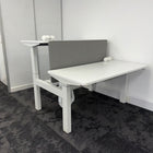 Used Herman Miller Ratio Double Electric Desk - Fully Loaded