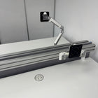 Used Assmann Canvaro Height Adjustable Bench Desk Bundle