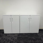 Used Steel Cupboard with Adjustable Shelf and Key
