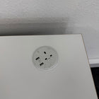 Used Narbutas Nova Single Bench Desk with Cable Tray and Desktop Power