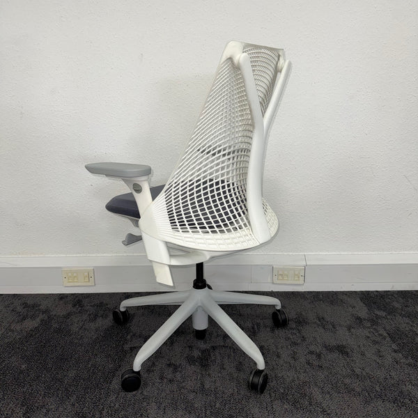 Used Herman Miller Sayl Full Spec with 3D Arms - Grey+White