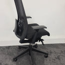 Used Haworth Very Black Mesh Task Chair
