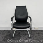 Used Executive High Back Leather Meeting Chair