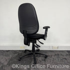 Used Fully Adjustable Task Chair With Lumbar Pump And Foldaway Arms
