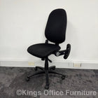 Used Fully Adjustable Task Chair With Lumbar Pump And Foldaway Arms