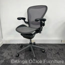 Used Herman Miller Aeron Full Spec Grey Mesh