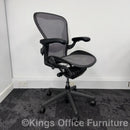 Used Herman Miller Aeron Full Spec Grey Mesh