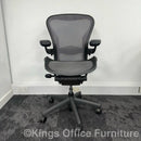 Used Herman Miller Aeron Full Spec Grey Mesh