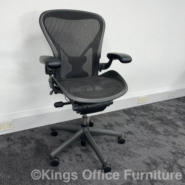 Used Herman Miller Aeron Full Spec Posture Fit Lumbar