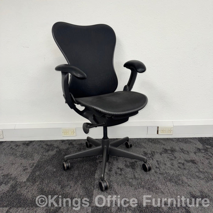 Used Herman Miller Mirra Full Spec Butterfly Back - Black