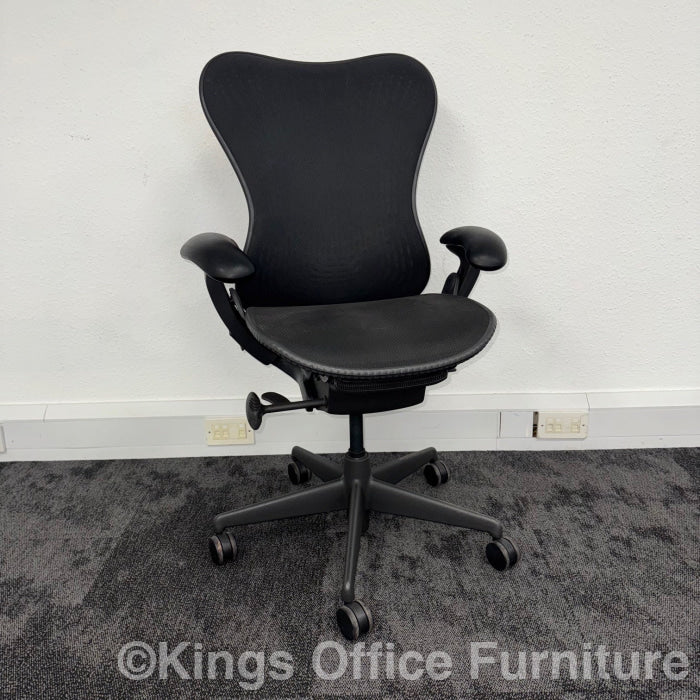 Used Herman Miller Mirra Full Spec Butterfly Back - Black