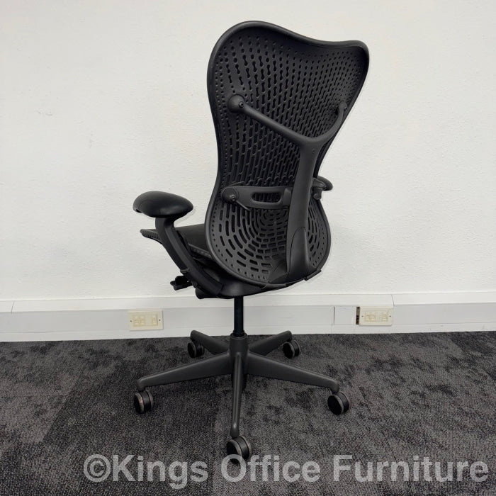 Used Herman Miller Mirra Full Spec Butterfly Back - Black