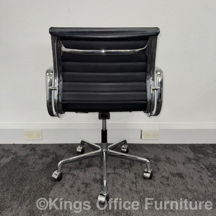 Used Icf Charles Eames Ea108 Leather Meeting Chairs