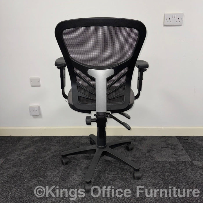 Used Mobili Fully Adjustable Mesh Chair - Grey