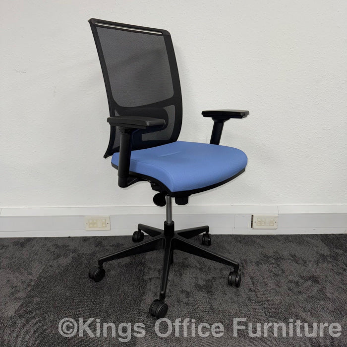 Used Narbutas Diva Mesh Task Chair With Lumbar